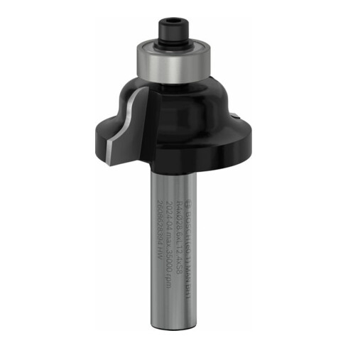 Bosch profielfrees B 8 mm R1 4 mm B 8 mm L 12,4 mm G 54 mm