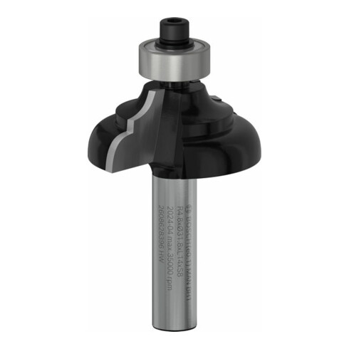 Bosch profielfrees C 8 mm R1 4,8 mm B 9,5 mm L 14 mm G 57 mm