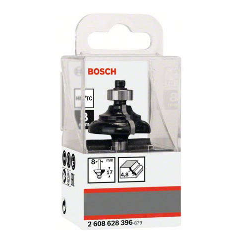 Bosch profielfrees C 8 mm R1 4,8 mm B 9,5 mm L 14 mm G 57 mm