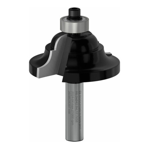 Bosch profielfrees D 8 mm R1 6,3 mm B 15 mm L 18 mm G 60 mm