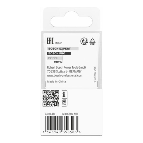 Bosch profielfrees D 8 mm R1 6,3 mm B 15 mm L 18 mm G 60 mm