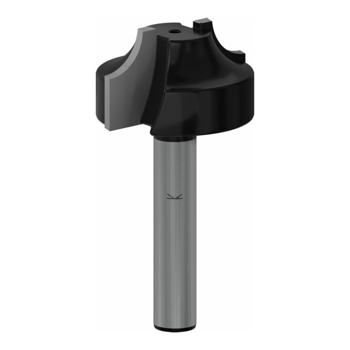 Bosch profielfrees E 1/4", R1 6,3 mm, D 25,4 mm, L 14 mm, G 46 mm