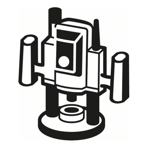 Bosch Profilfräser, 6 mm, R1 4 mm, D1 28,6 mm, B 8 mm, L 12,4 mm, G 54 mm