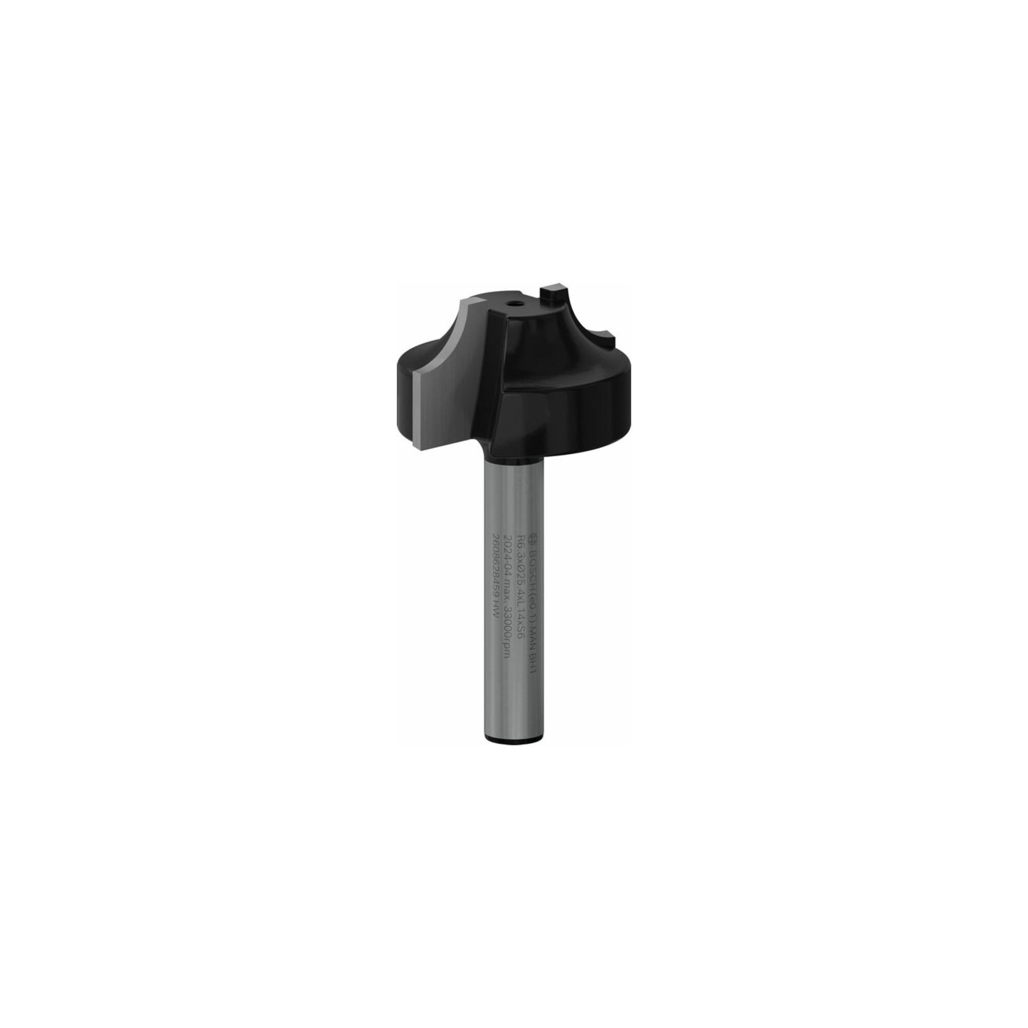Bosch Profilfräser 6 mm R1 6,3 mm D 25,4 mm L 14 mm G 46 mm