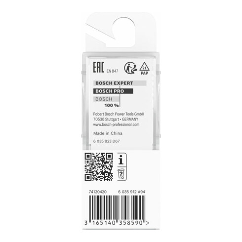 Bosch Profilfräser H 8 mm R1 2,4 mm D 12,7 mm L 12,4 mm G 46 mm