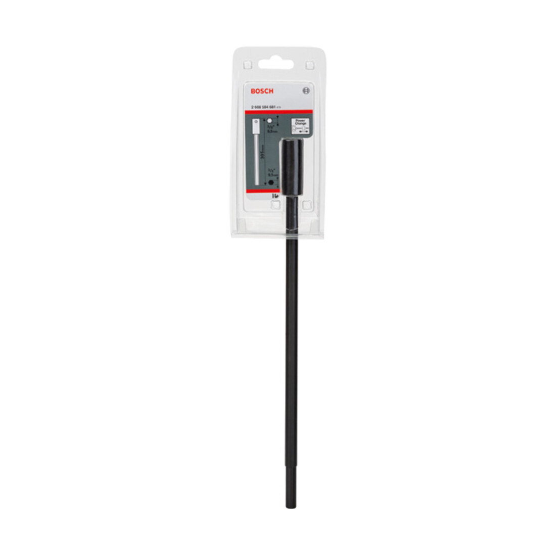 Bosch Prolunga 305mm con attacco esagonale da 3/8"/ 9,5mm