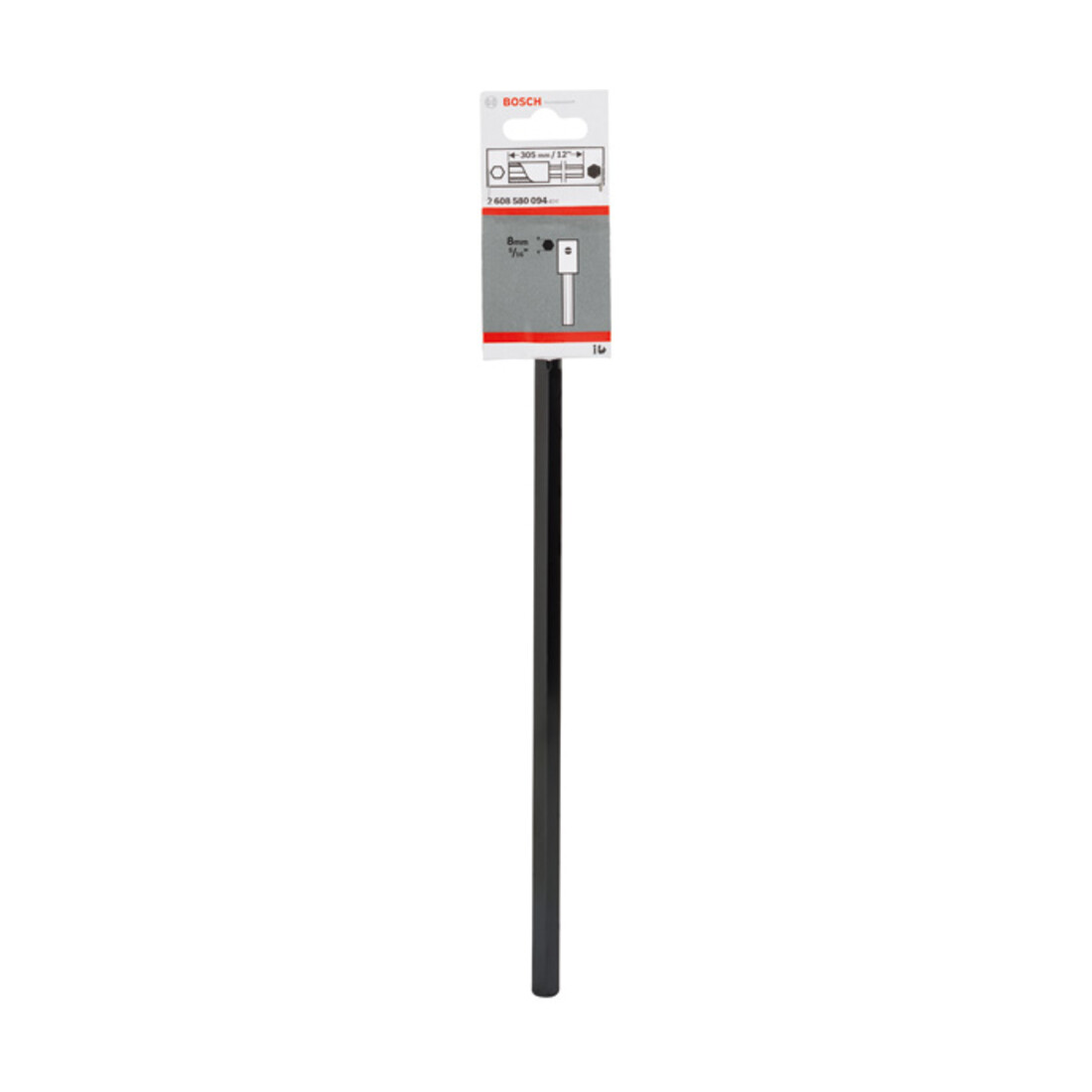 Bosch Prolunga 305mm con chiave esagonale da 5/16"/8mm