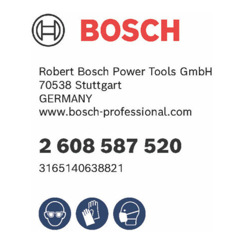 Bosch Prolunga a cambio rapido per frese piane