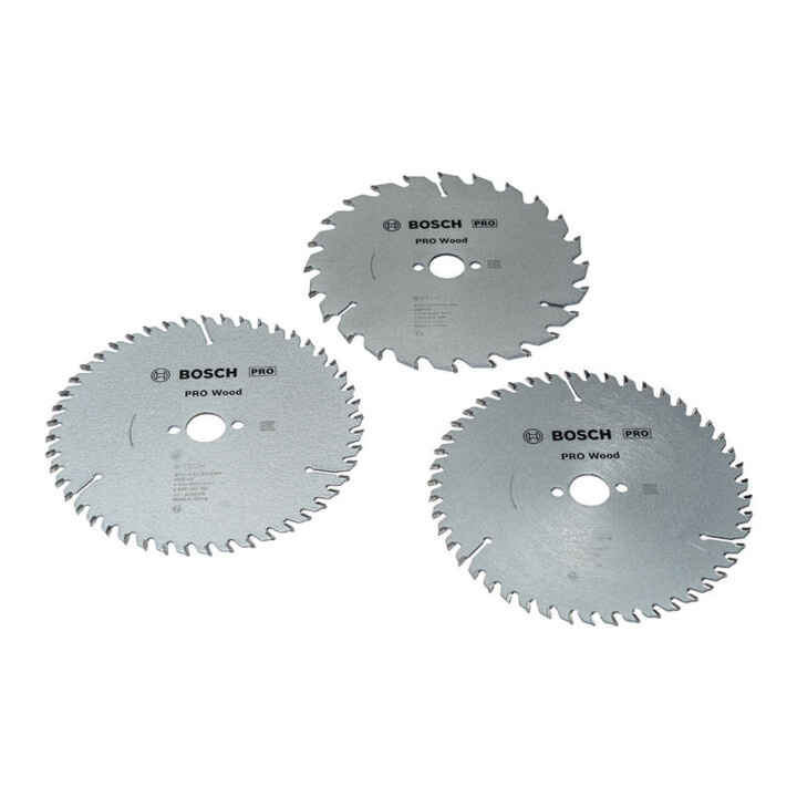 Bosch Promo 3-pack, 160 mm Pro Wood zaagbladen