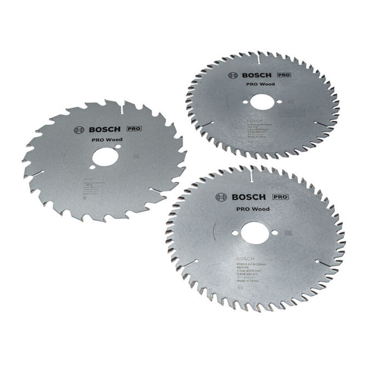 Bosch Promo 3-pack, 190 mm Pro Wood zaagbladen