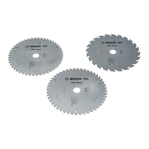 Bosch Promo 3er Pack, 165 mm CL Pro Wood