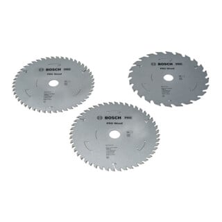 Bosch Promo Pack de 3, 165 mm CL Pro Wood
