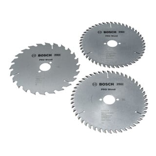 Bosch Promo Pack de 3, 190 mm Pro Wood