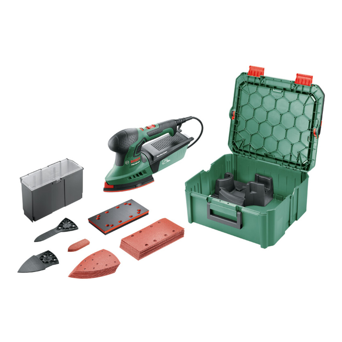 Bosch PSM 200 AES multi-schuurmachine + SystemBox
