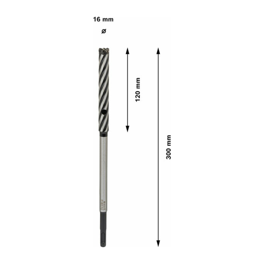 Bosch Punta a 4 taglienti Rebar Cutter SDS plus-15