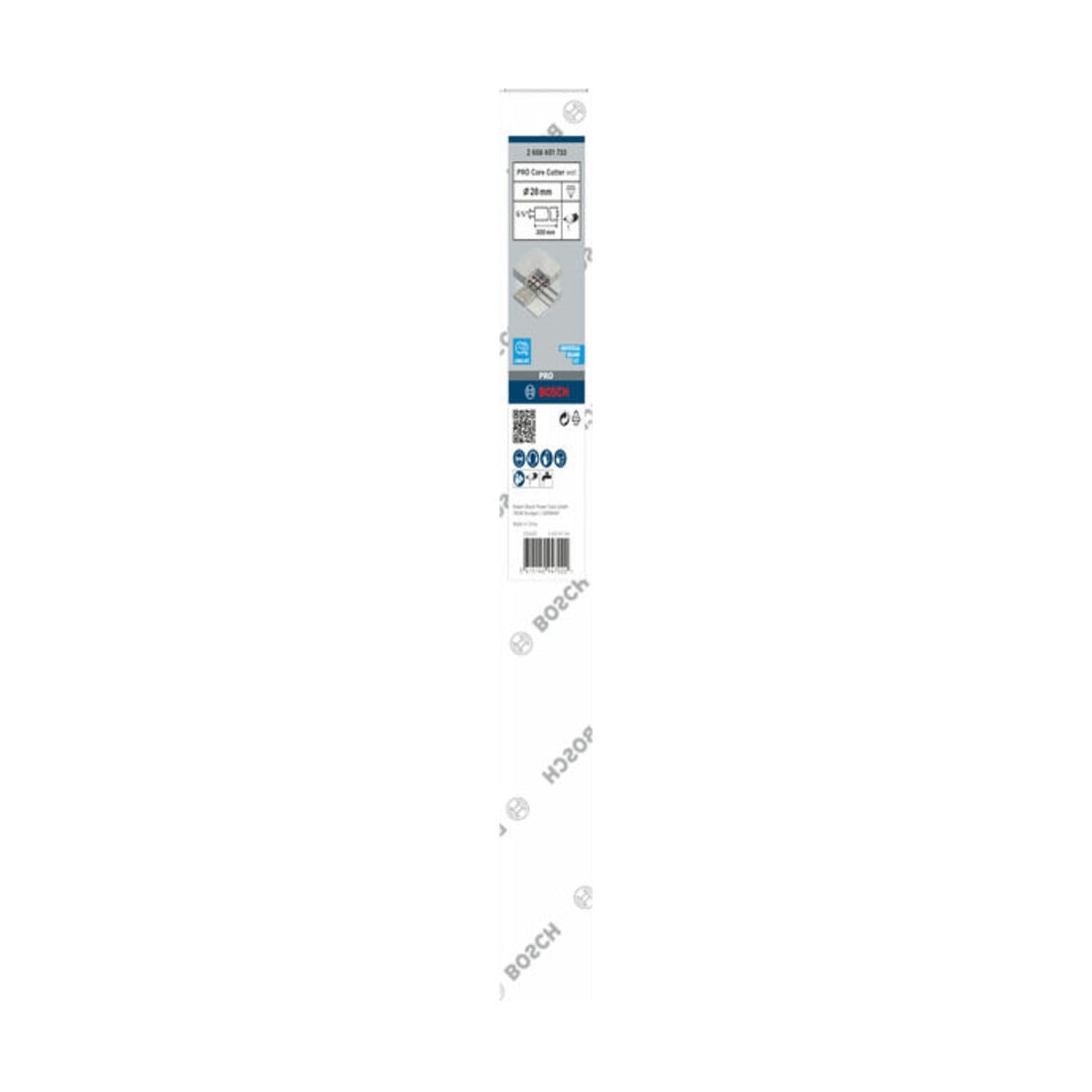 Bosch Punta a corona diamantata Standard for Concret G 1/2", 28mm 300mm 3, 10mm
