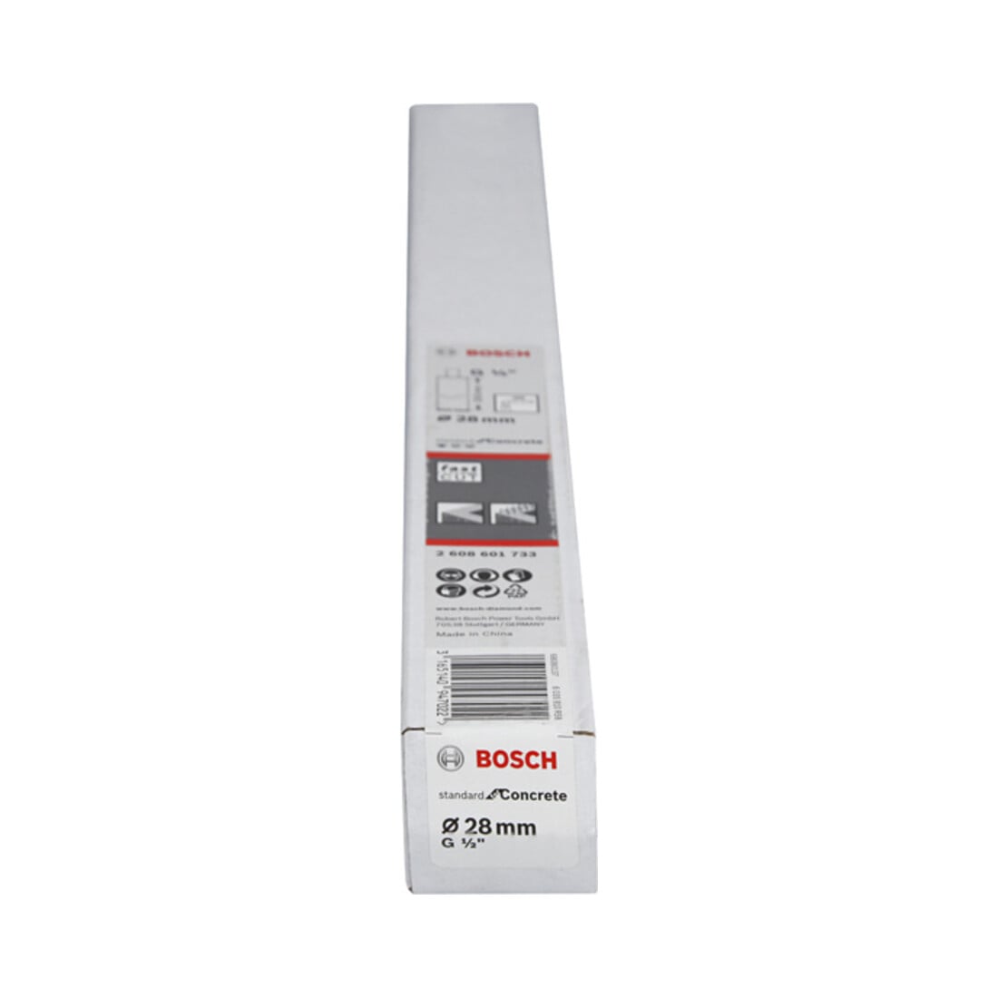 Bosch Punta a corona diamantata Standard for Concret G 1/2", 28mm 300mm 3, 10mm