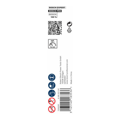 Bosch Punta a elica per legno esagono 16 x 385 x 450 mm d 11,1 mm