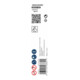 Bosch Punta a elica per legno esagono 16 x 470 x 600 mm d 11,1 mm-2