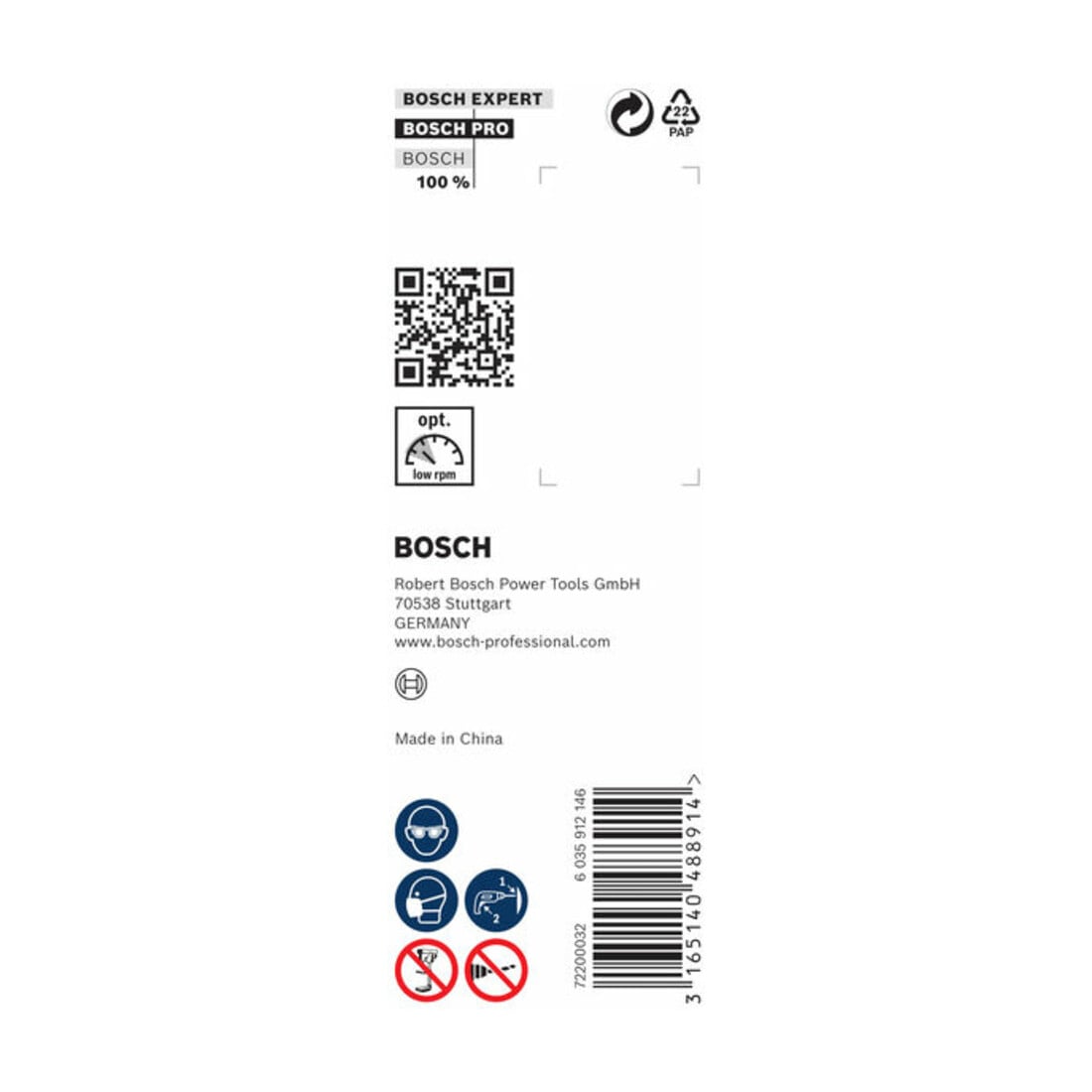 Bosch Punta a elica per legno esagono 20 x 470 x 600 mm d 11,1 mm