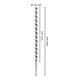 Bosch Punta a elica per legno esagono 20 x 470 x 600 mm d 11,1 mm-5