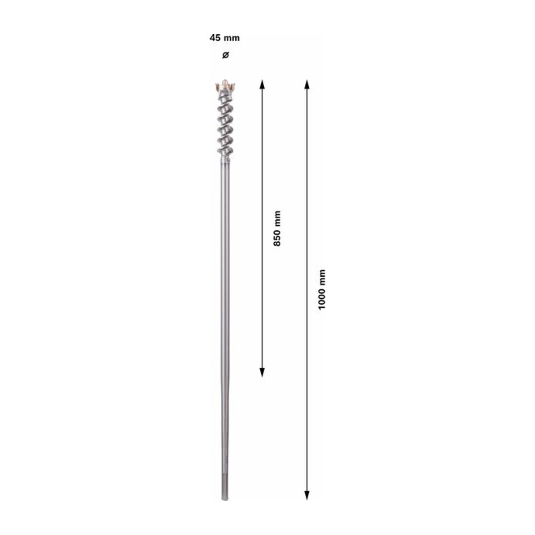 Bosch Punta a fioretto SDS max-9 Break Through 45 x 850 x 1000 mm