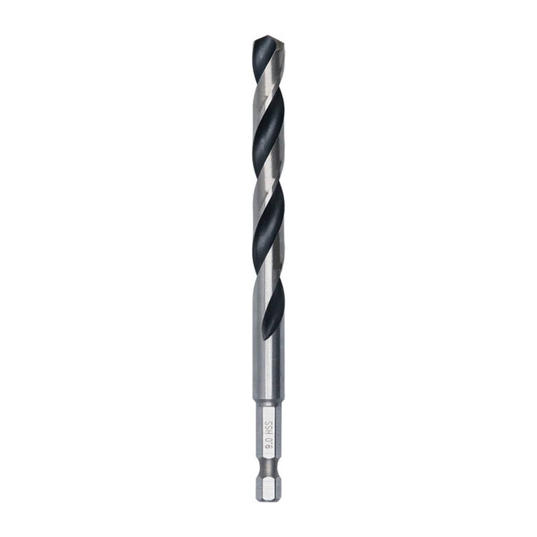 Bosch Punta a spirale HSS metallo, 9 x 81 x 125 mm, gambo HEX 1/4
