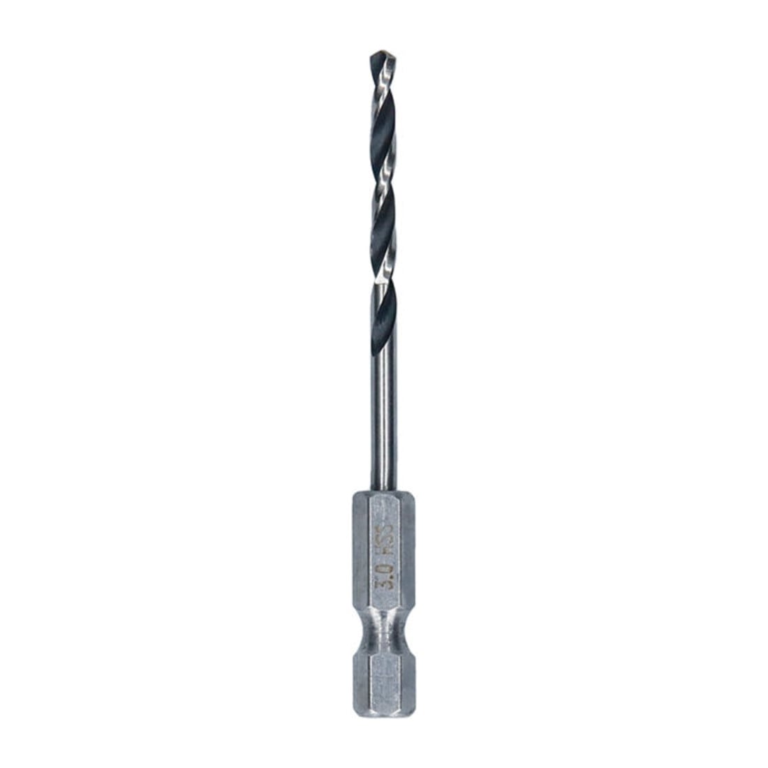Bosch Punta a spirale in metallo HSS, 3 x 33 x 72 mm, gambo esagonale 1/4