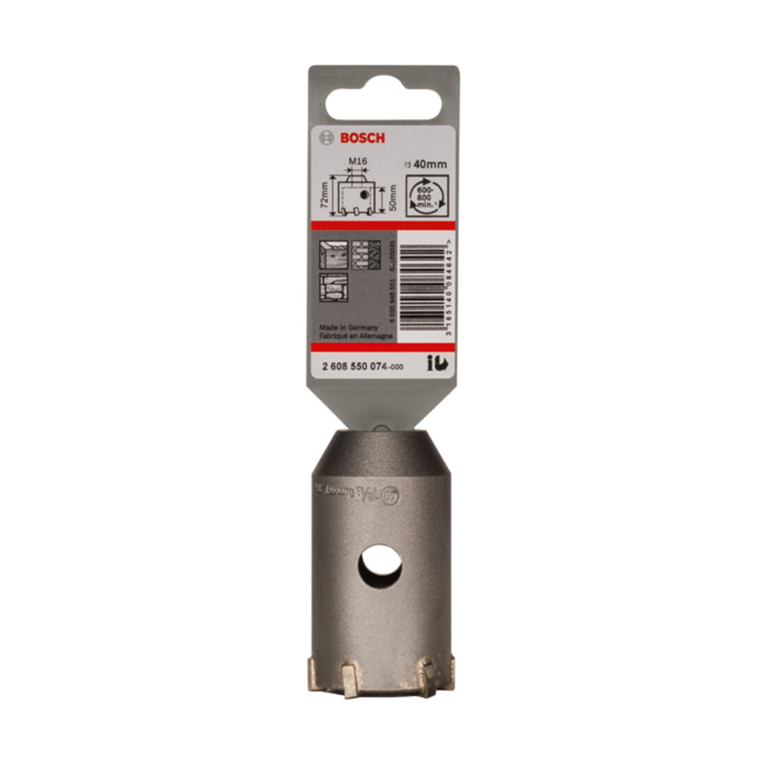 Bosch Corona a tazza cava SDS-plus-9 per adattatore esagonale
