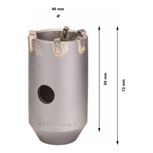Bosch Corona a tazza cava SDS-plus-9 per adattatore esagonale