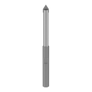 Bosch Punta centratrice per mattoni e piastrelle morbide con adattatore, 9,5 x 60 mm