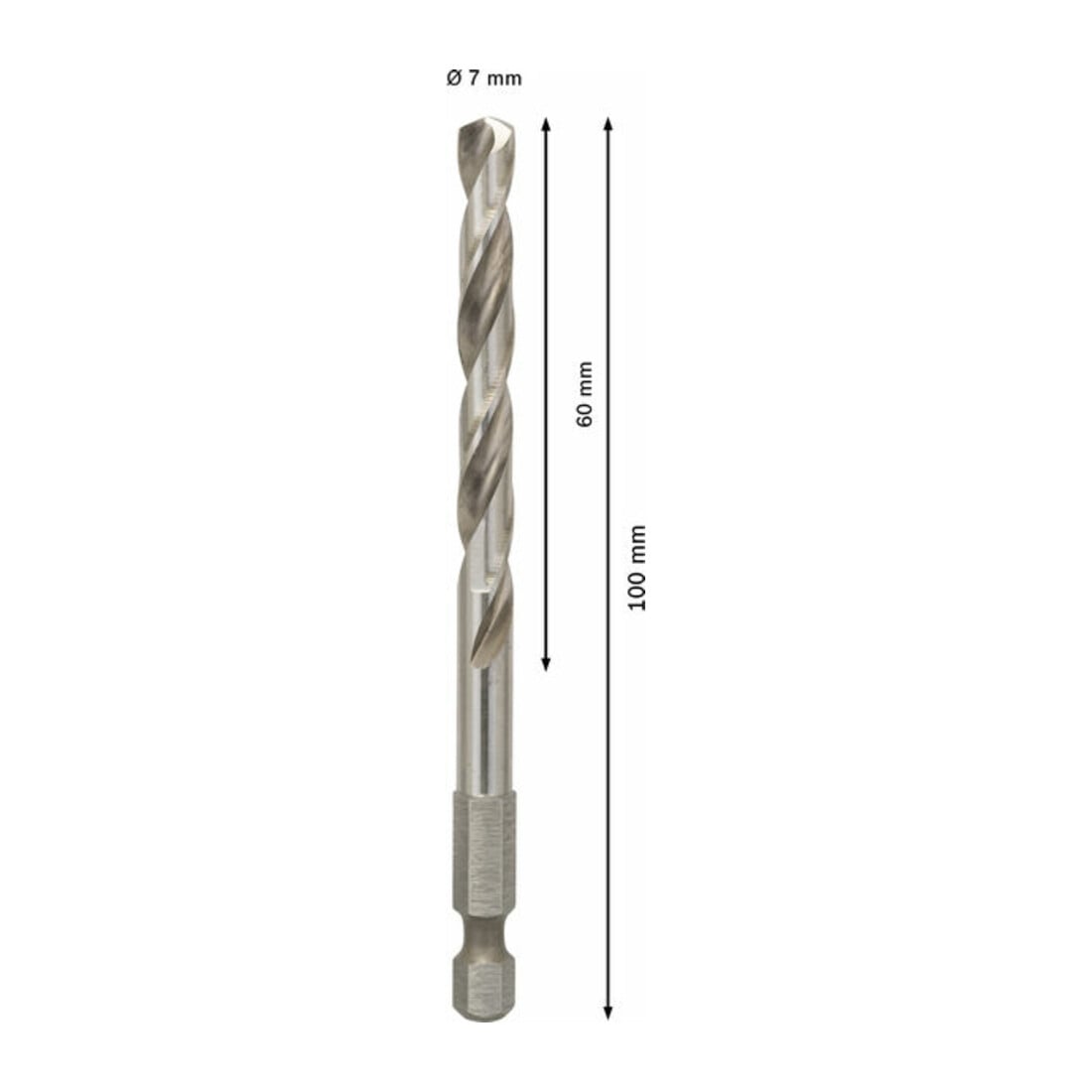 Bosch Punta di centraggio HSS-G 2608596295
