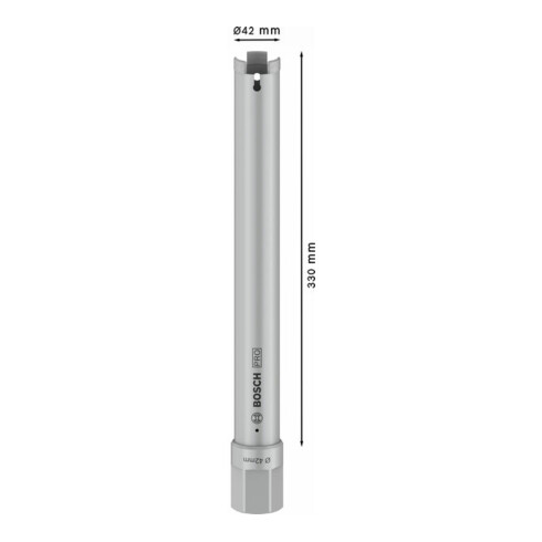 Bosch Punta diamantata a secco 1 1/4" UNC Best for Universal