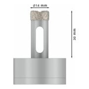 Bosch Punta diamantata a secco X-LOCK Best for Ceramic Dry Speed-5
