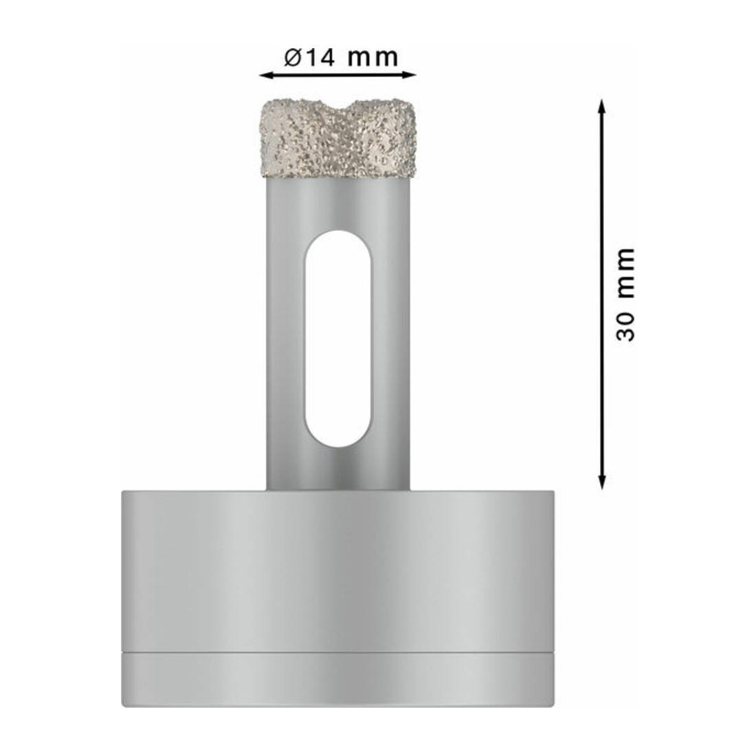 Bosch Punta diamantata a secco X-LOCK Best for Ceramic Dry Speed