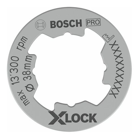 Bosch Punta diamantata X-LOCK Dry Speed Best for Ceramic per trapano a secco, 38x35mm