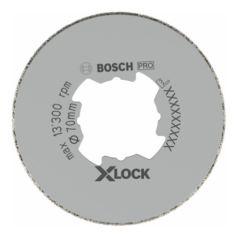 Bosch Punta diamantata X-LOCK Dry Speed Best for Ceramic per trapano a secco, 60x35mm