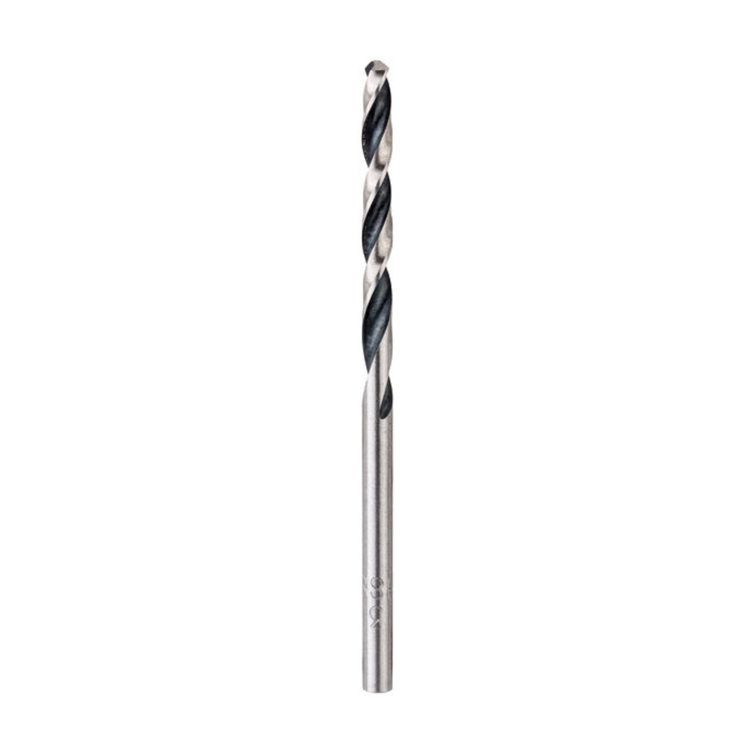 Bosch Punta elicoidale HSS in metallo, 3 x 33 x 61 mm, gambo cilindrico, 2 pezzi