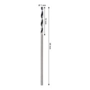 Bosch Punta elicoidale in metallo HSS, 1 x 12 x 34 mm, gambo cilindrico, 2 pezzi-4