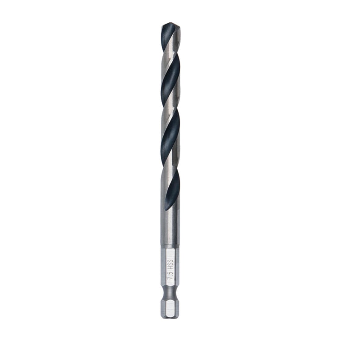 Bosch Punta elicoidale in metallo HSS, 7,5 x 69 x 109 mm, gambo esagonale 1/4
