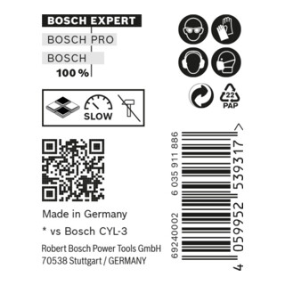 Bosch Punte EXPERT MultiConstruction CYL-9