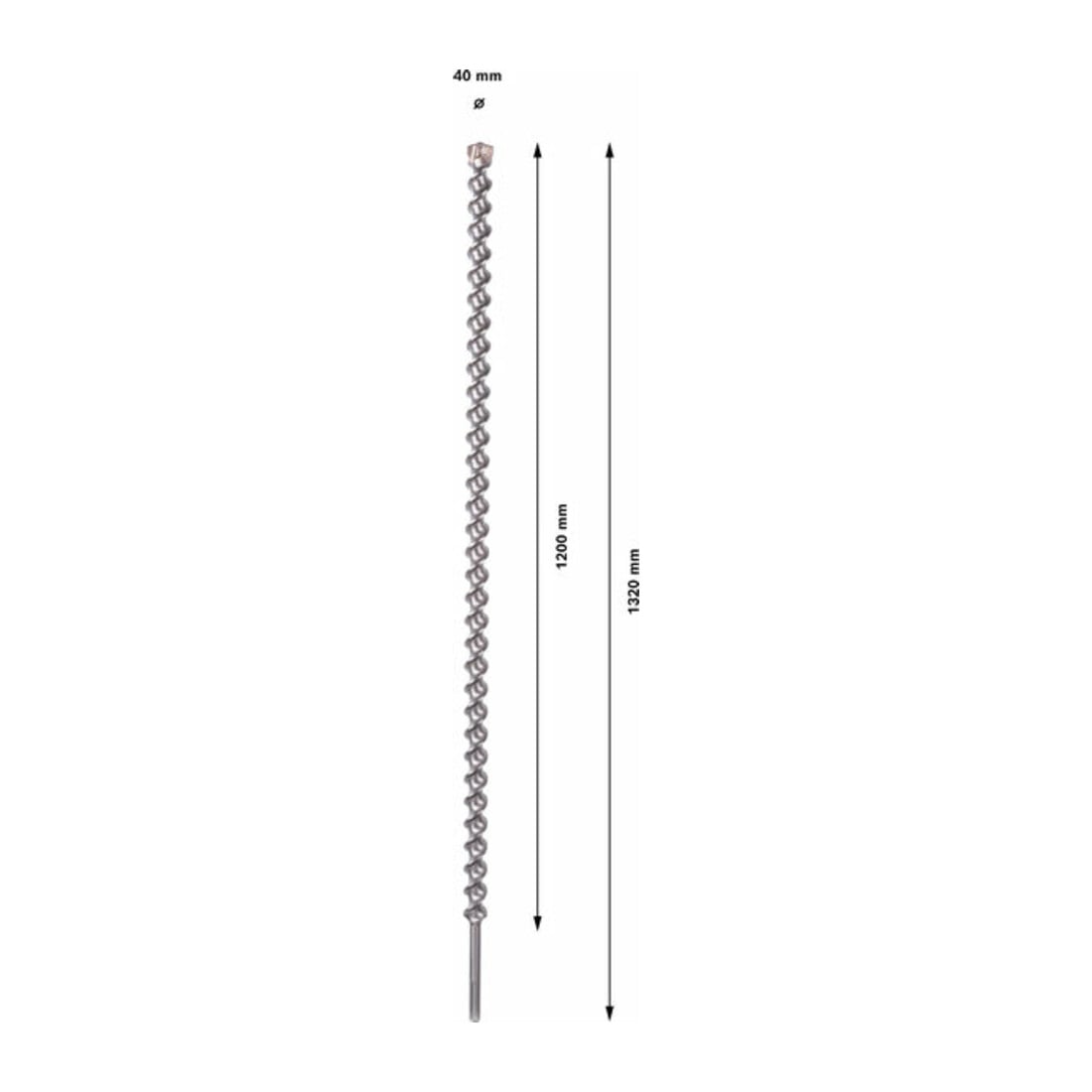 Bosch Punta forante SDS max-7 40 x 1200 x 1320 mm