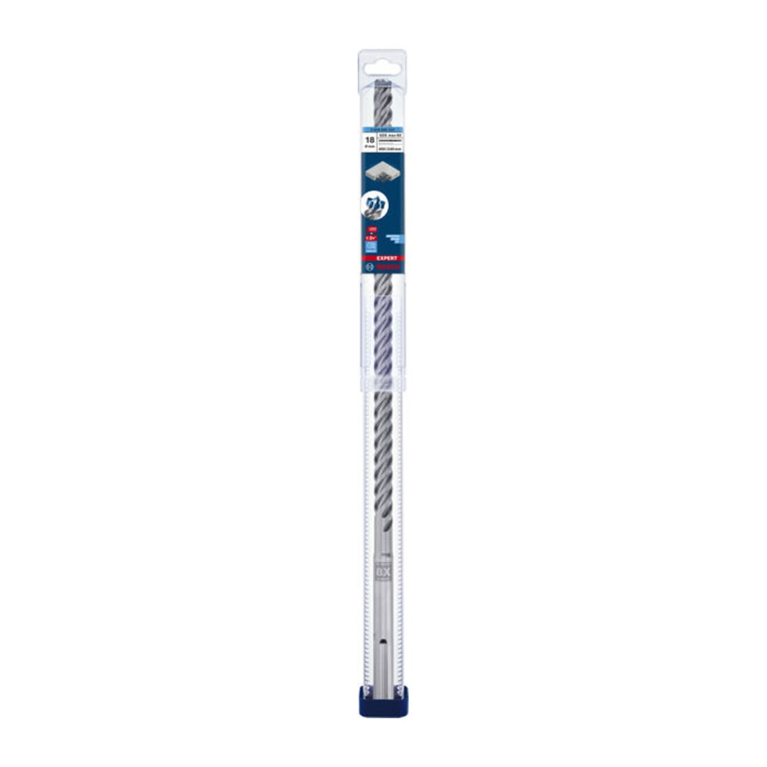 Bosch Punta per trapano a percussione EXPERT SDS max-8X, 18x400x540mm, per martello perforatore