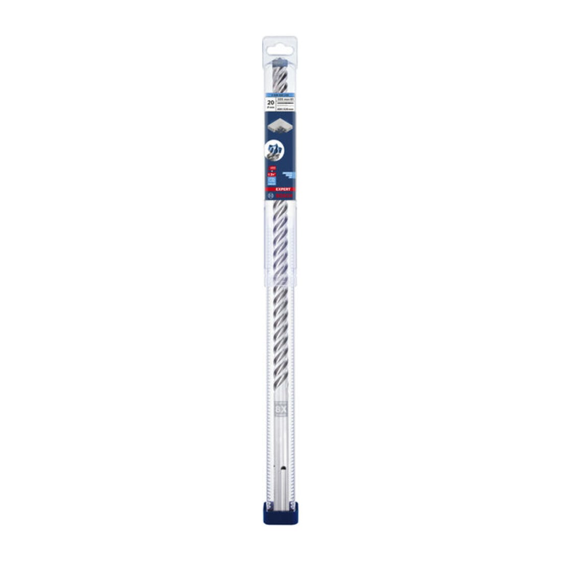 Bosch Punta per trapano a percussione EXPERT SDS max-8X, 20x400x520mm, per martello perforatore