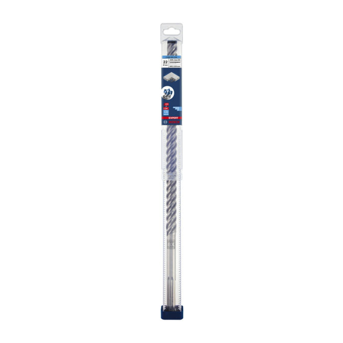 Bosch Punta per trapano a percussione EXPERT SDS max-8X, 22x400x520mm, per martello perforatore