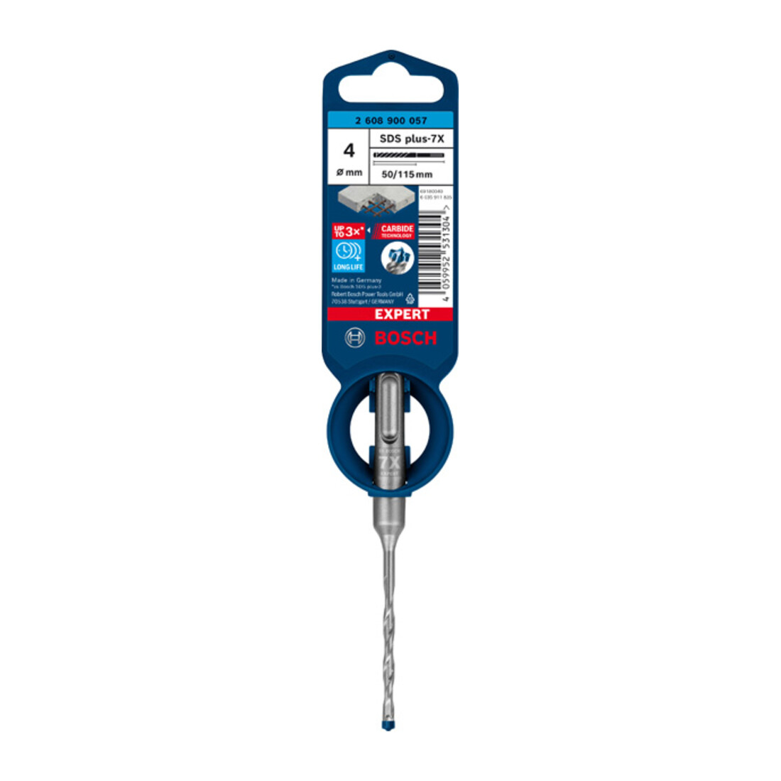 Bosch Punta per trapano a percussione EXPERT SDS plus-7X