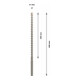 Bosch Punta per trapano a percussione SDS max-7, 17x400x540mm-5