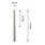 Bosch Punta per trapano a percussione SDS-max-7-4