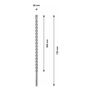 Bosch Punta per trapano a percussione SDS-max-9