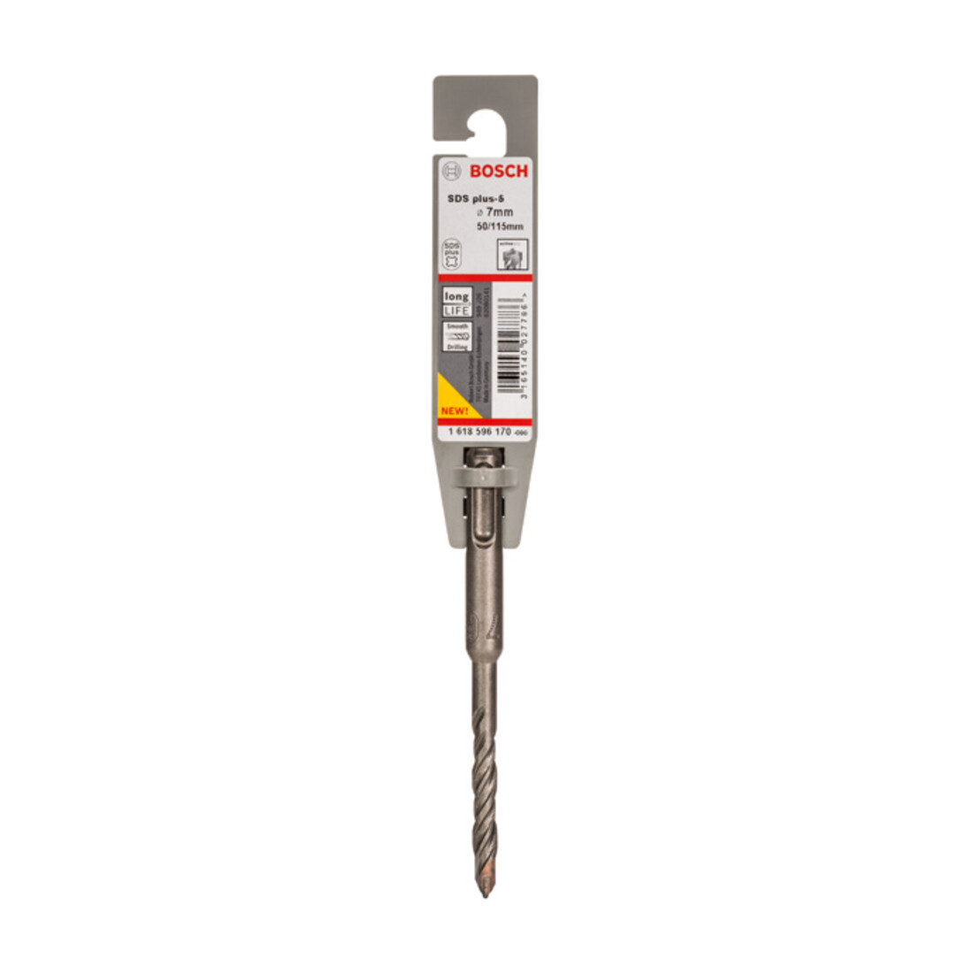 Bosch Punta per trapano a percussione SDS-plus-5